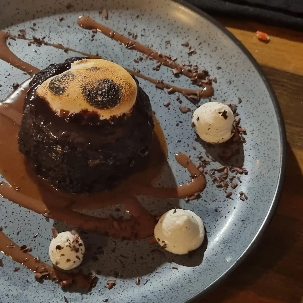 Smores Lava Cake