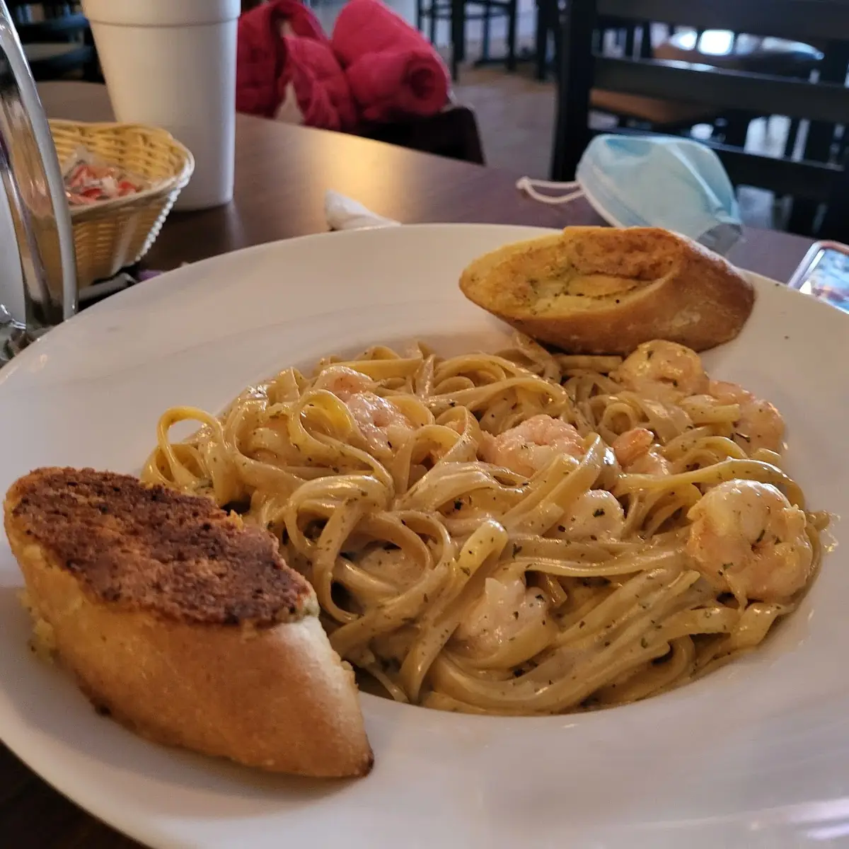 Shrimp Alfredo
