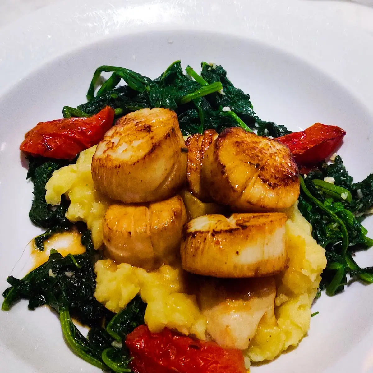 Seared Sea Scallops