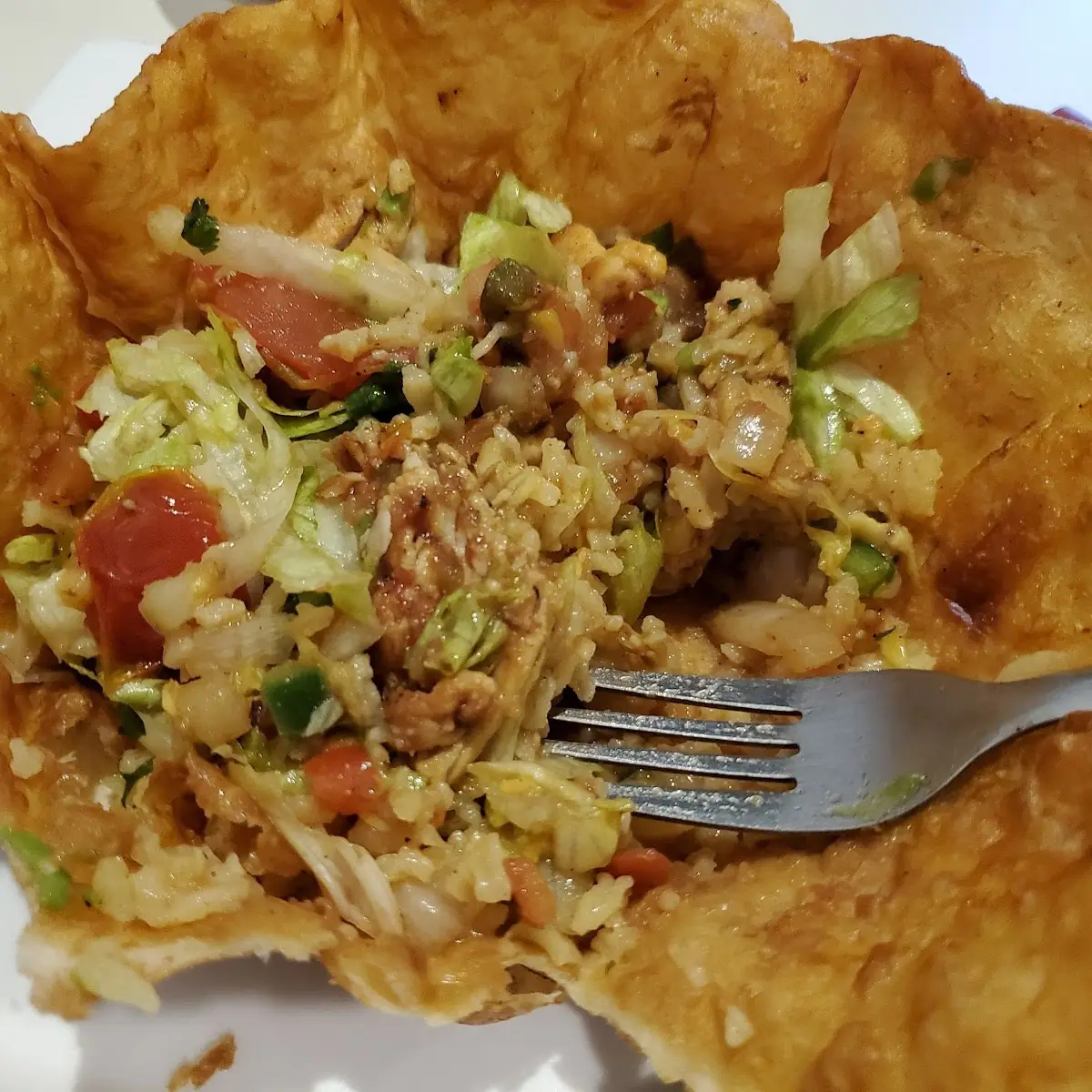 Chicken Taco Salad