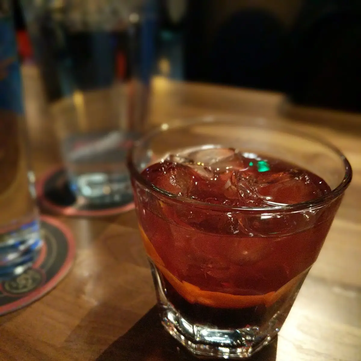 Old Fashioned with a Blueberry Twist