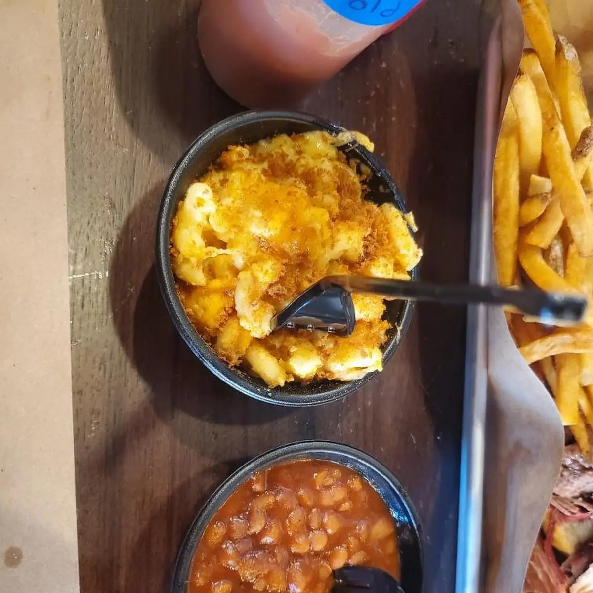 Baked Beans Mac and Cheese