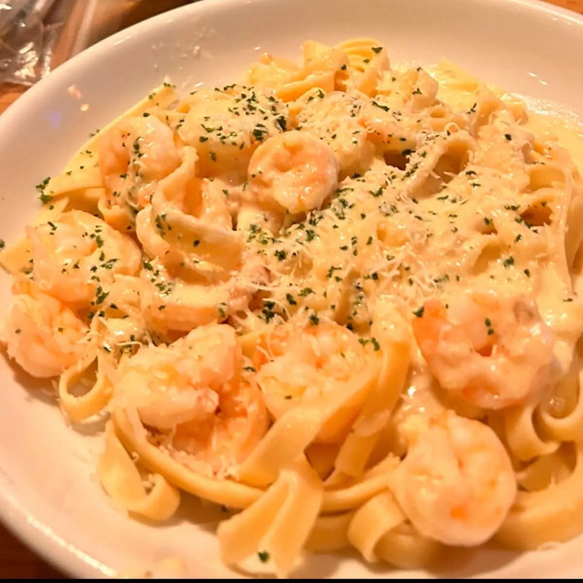Shrimp Alfredo