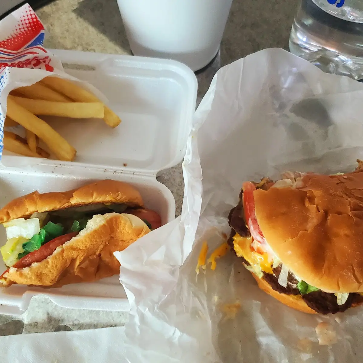 Double Cheeseburger Combo
