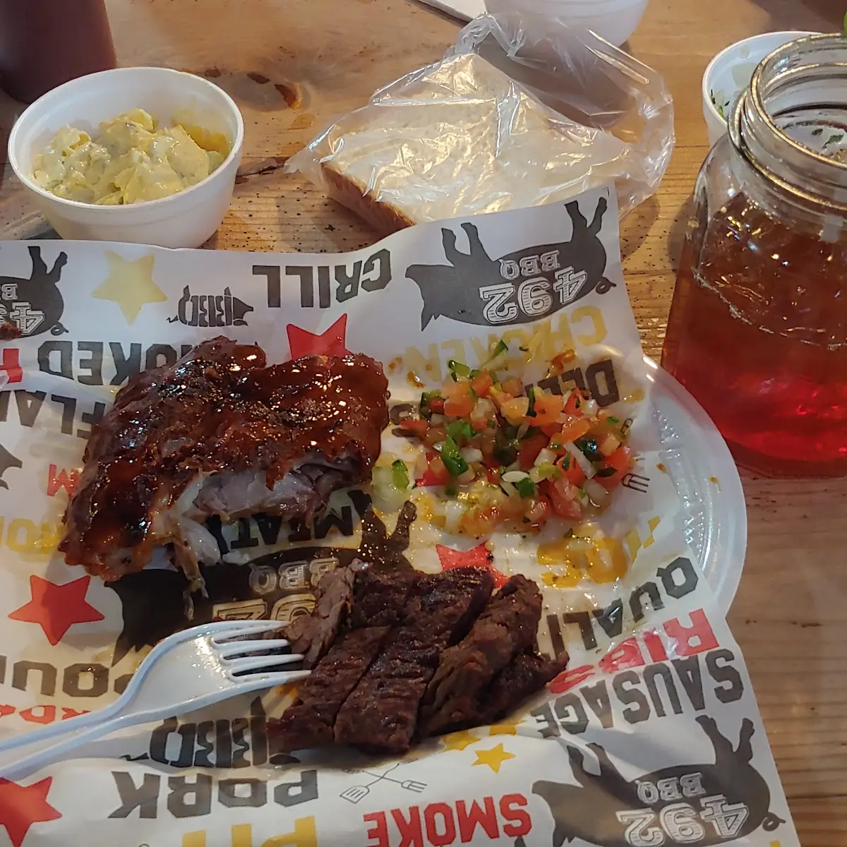 Fajita and Pork Ribs