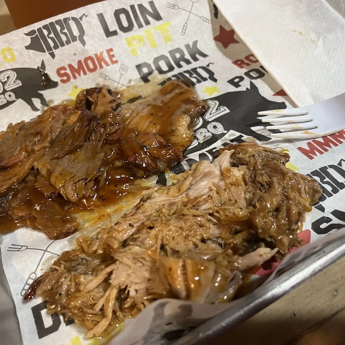 Pulled Pork and Brisket