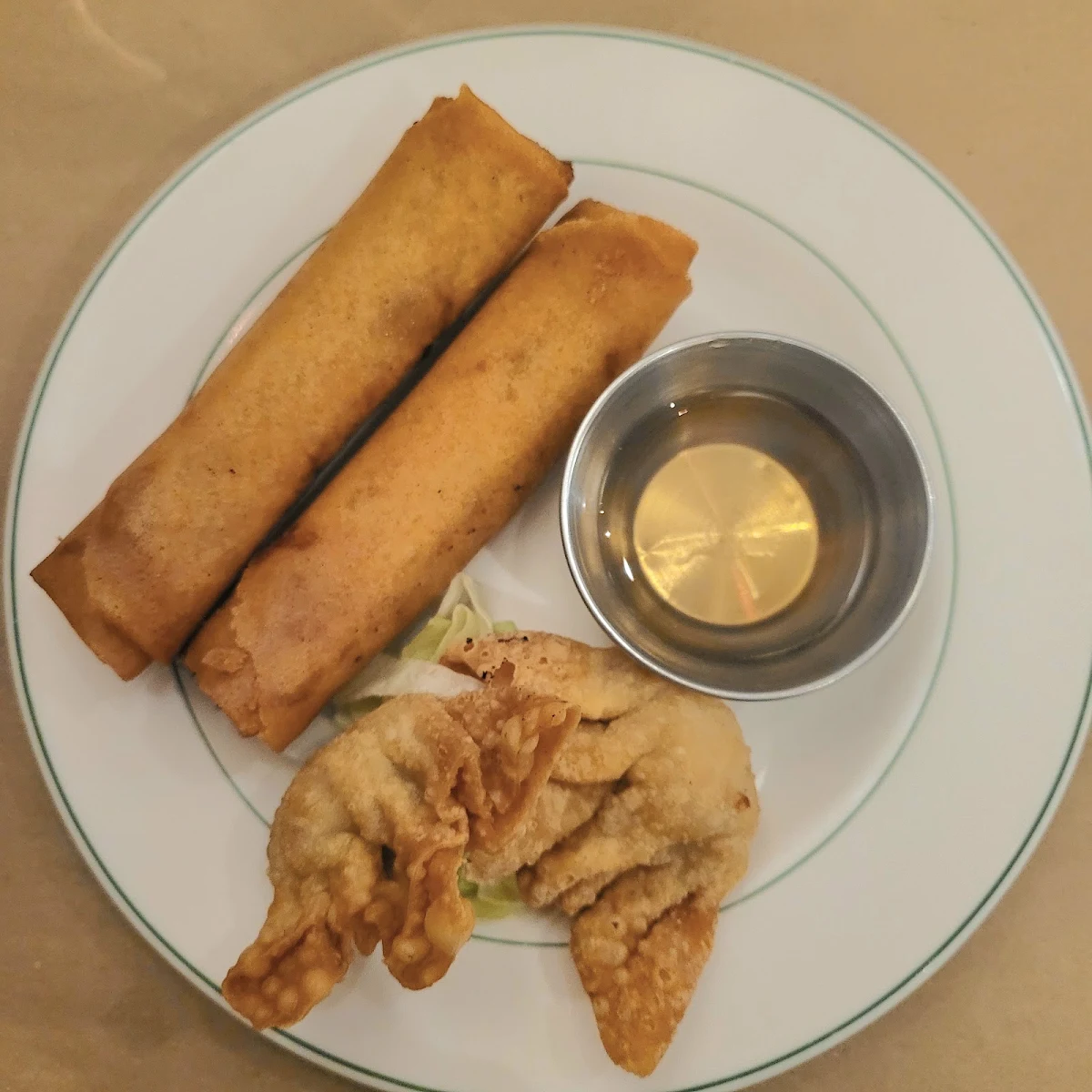 Rouleaux Et Wontons Frit, Restaurant Khemara