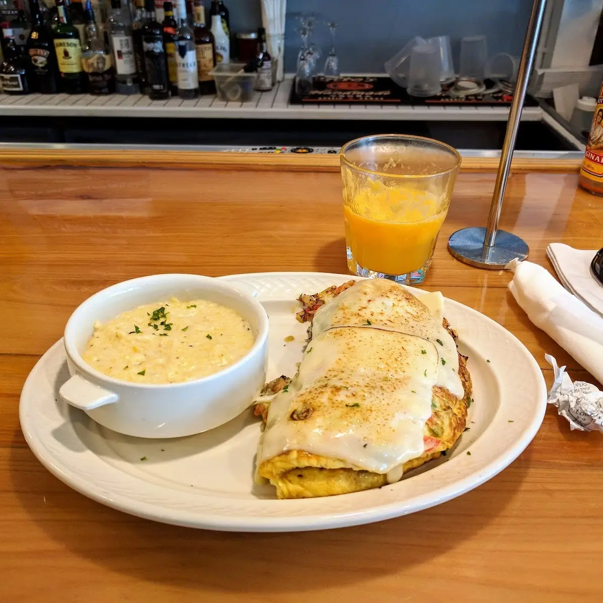 Omelette with Tomato