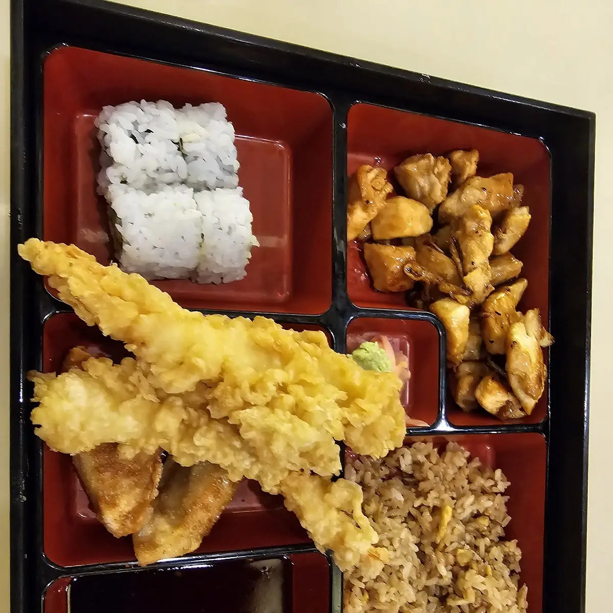 Shrimp Bento