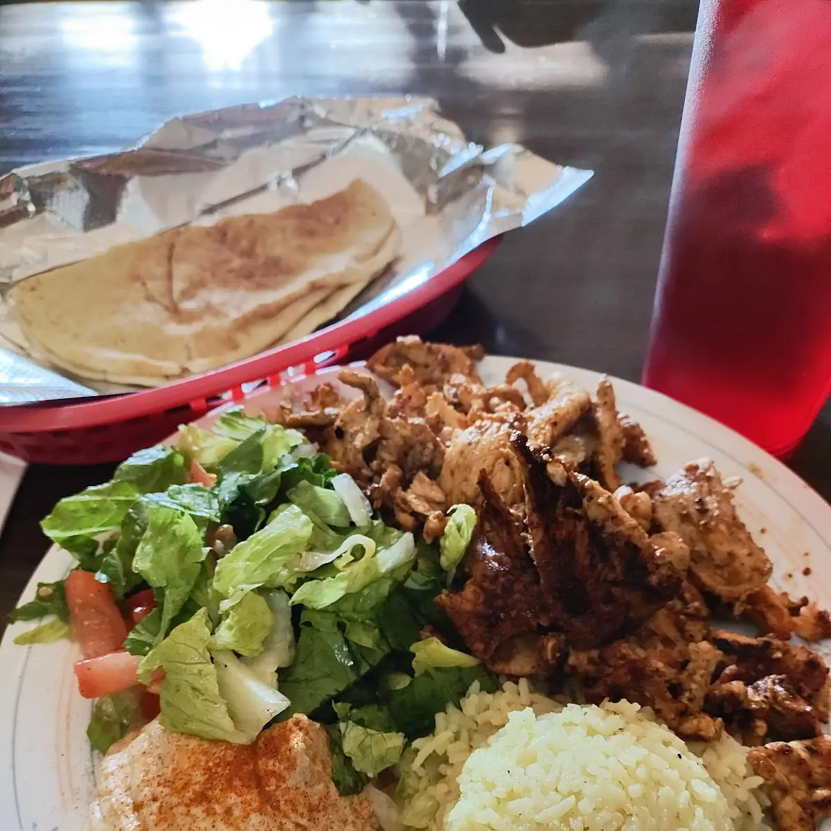 Chicken Shawarma Plate