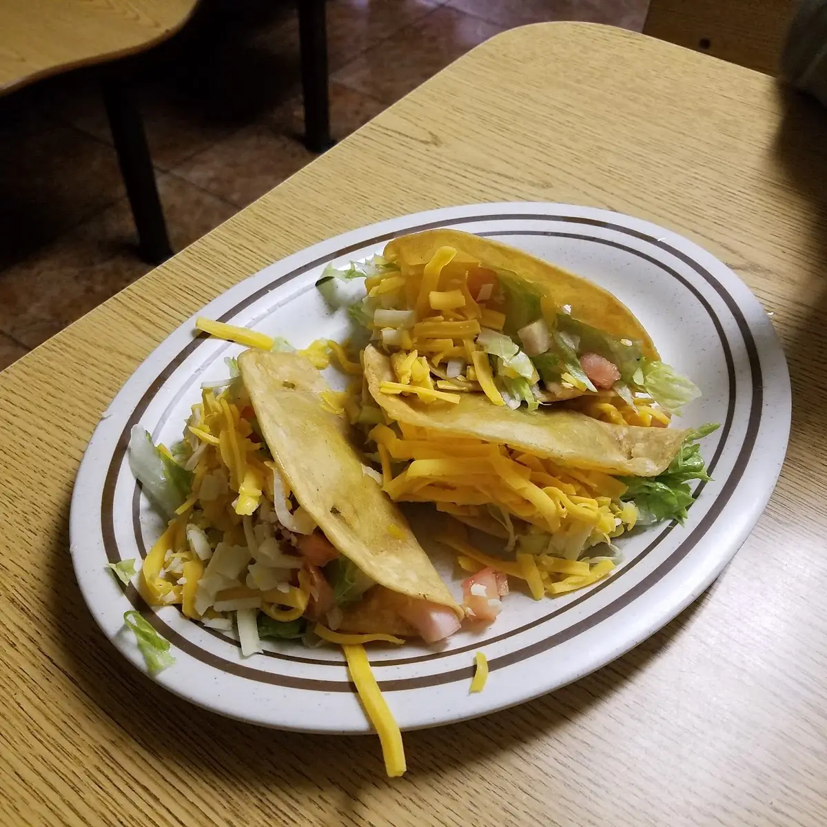 3 Hard Shell Taco