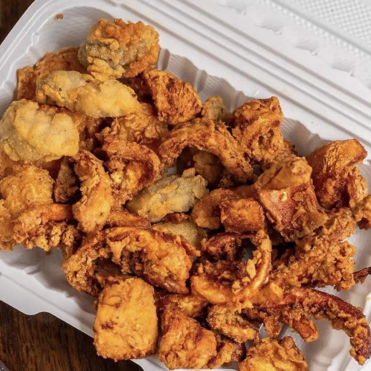 Fried Oyster Basket 10