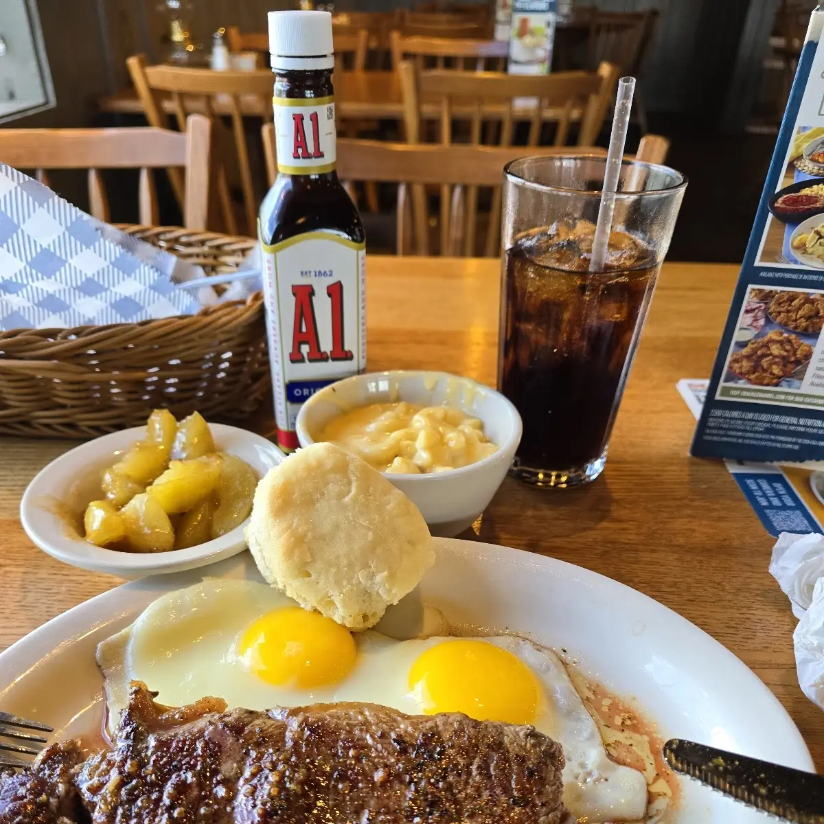 New York Strip Steak & Eggs