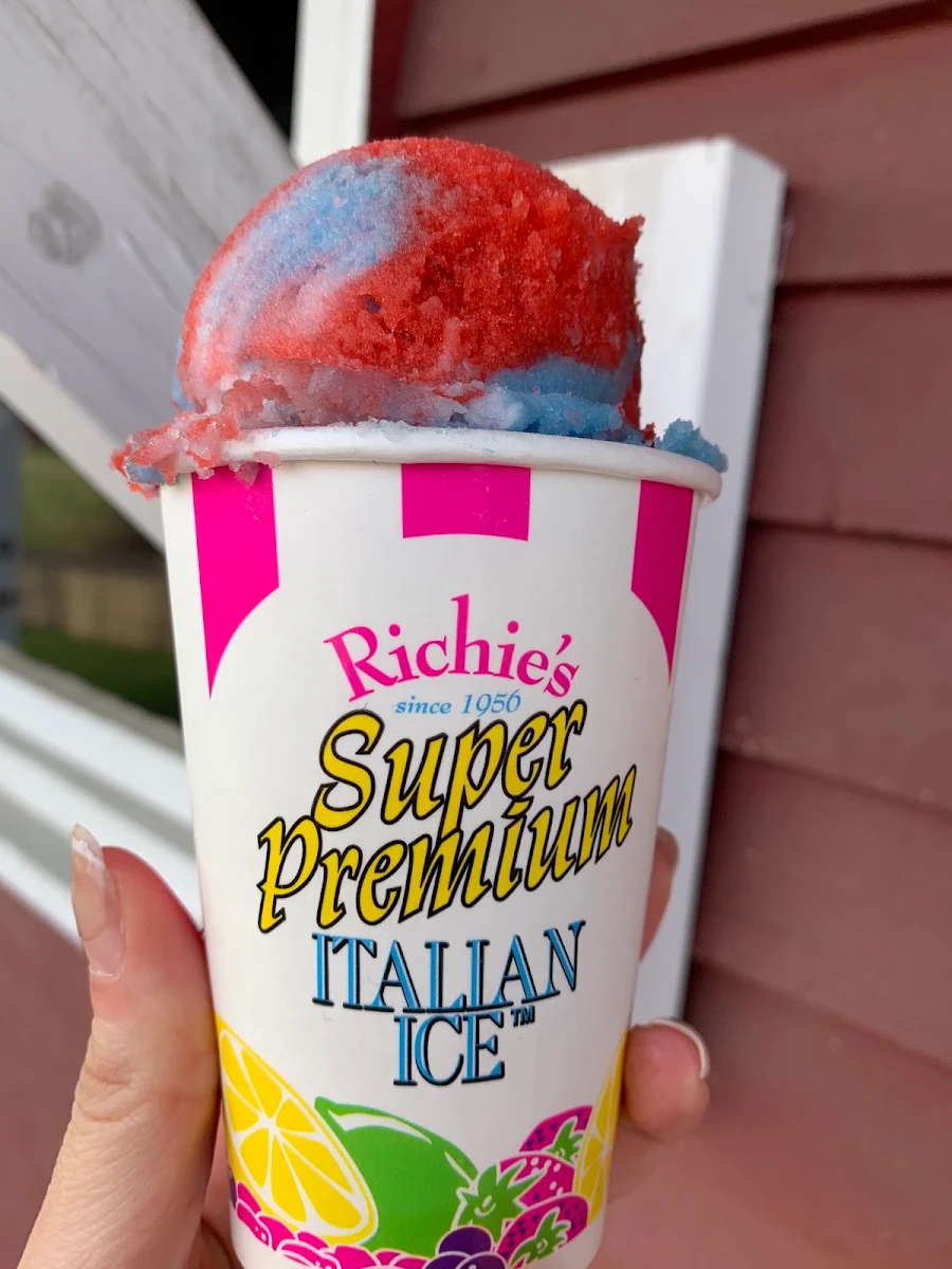 Red White and Blue Italian Ice