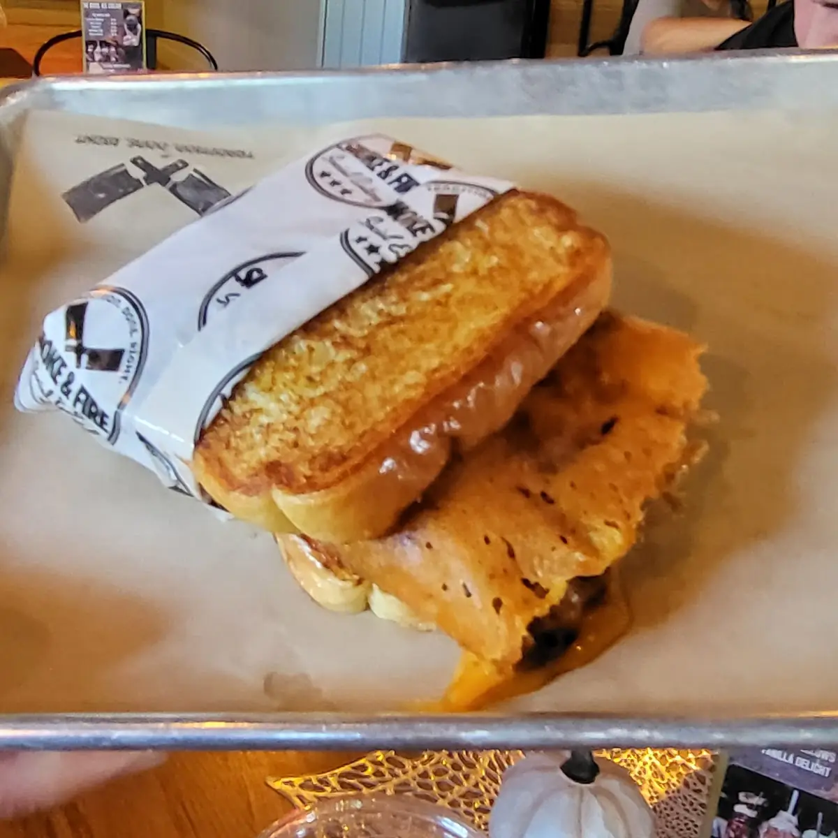 Texas Beef Brisket Grilled Cheese