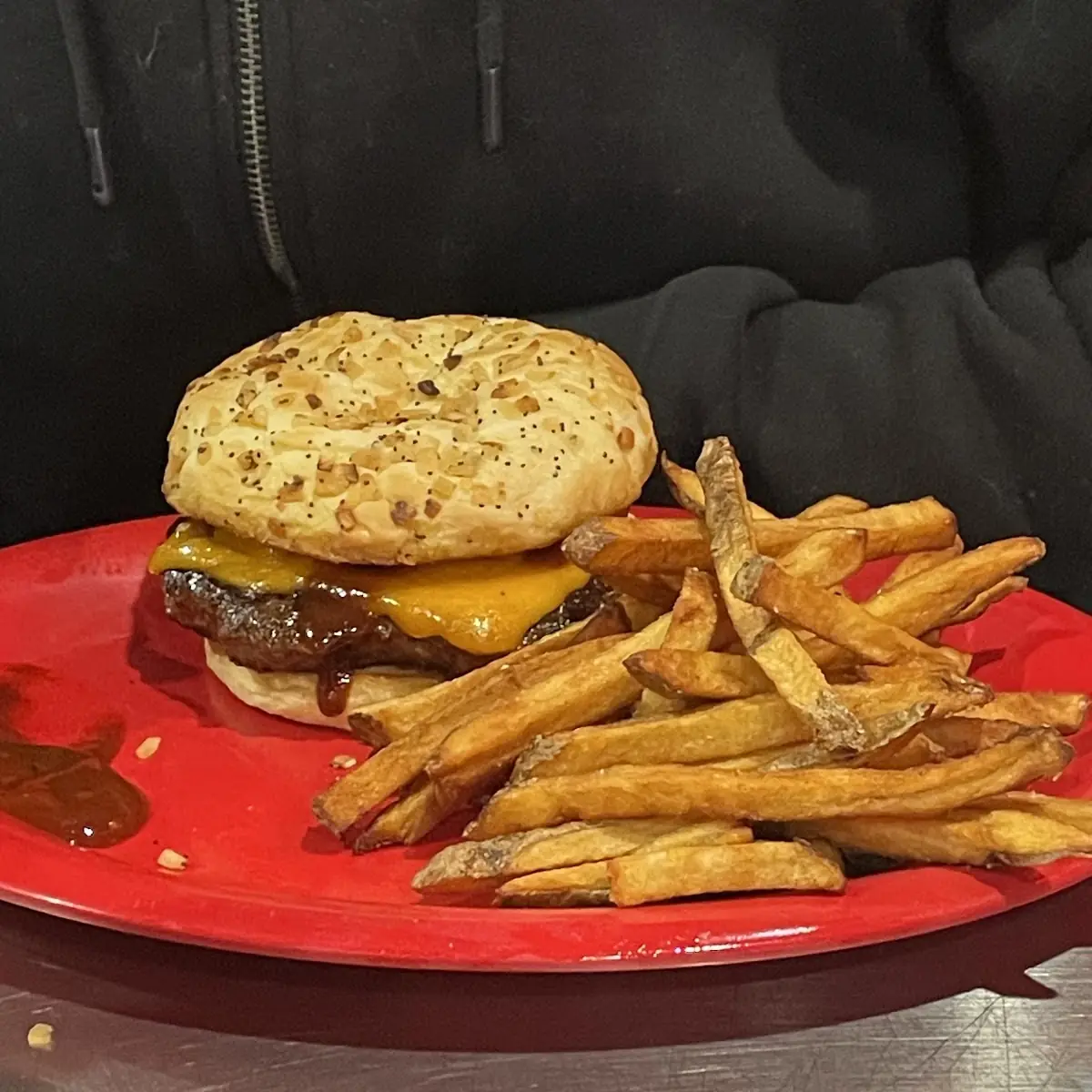 Firey Mac Attack Burger