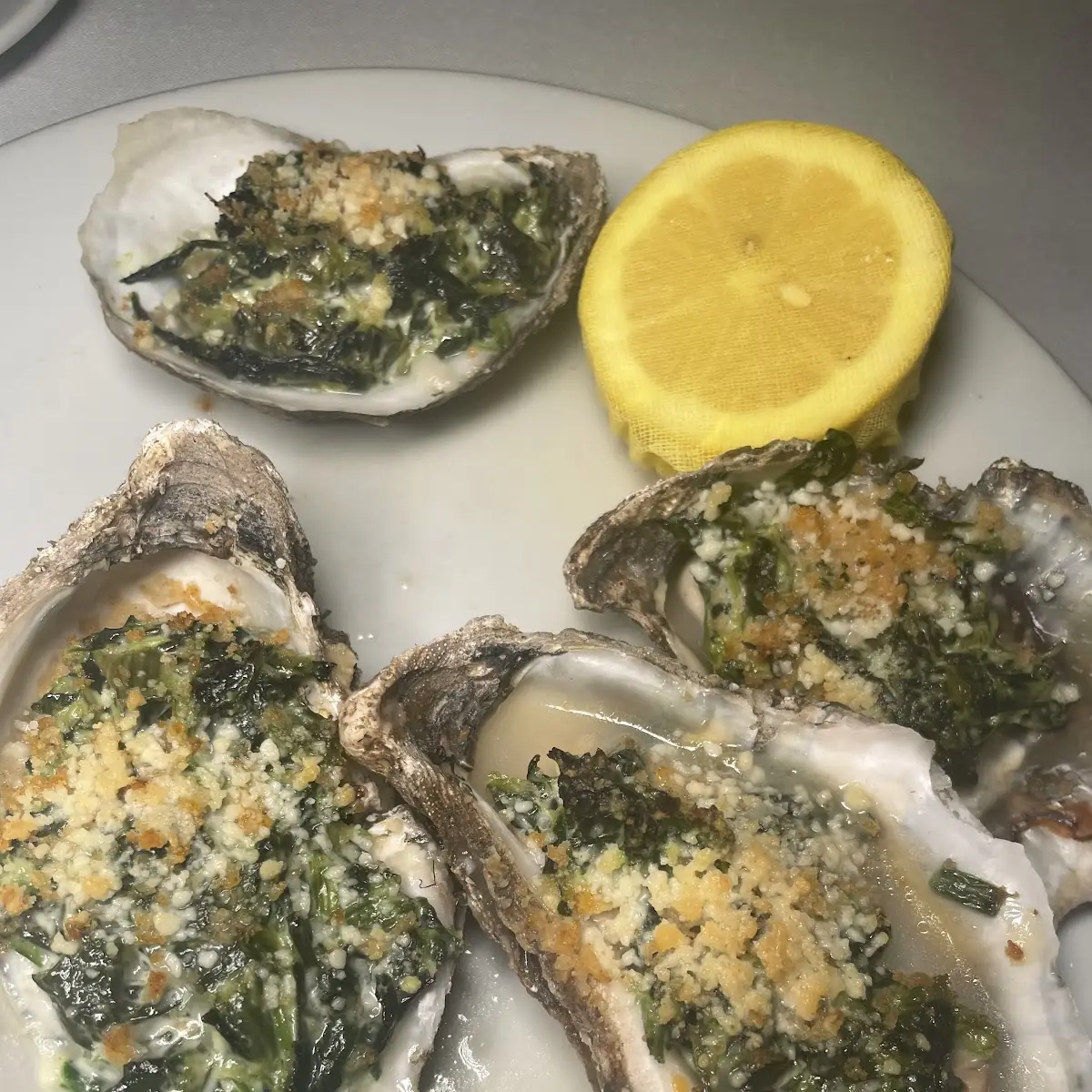 Oysters Rockefeller