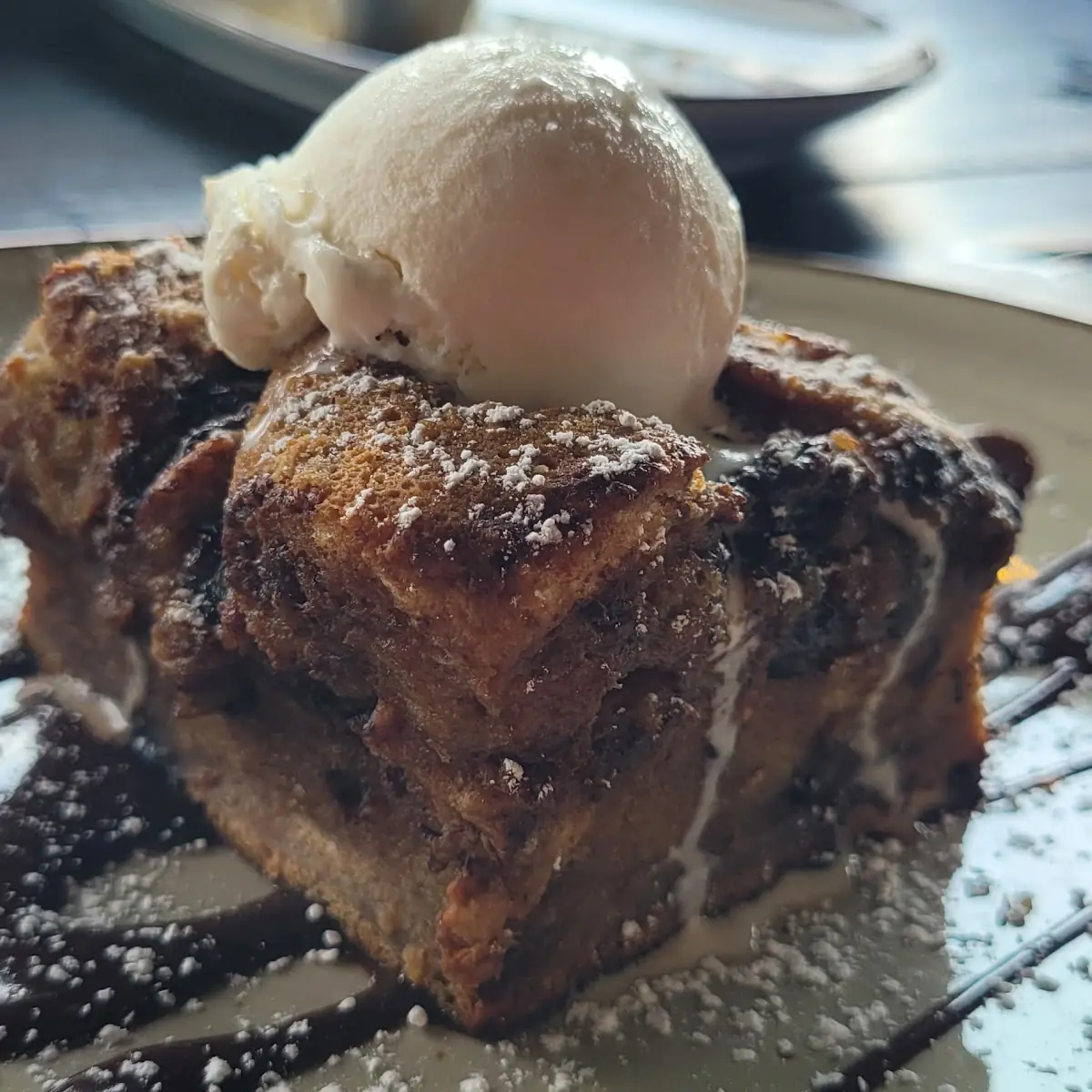 Chocolate Chip Bread Pudding
