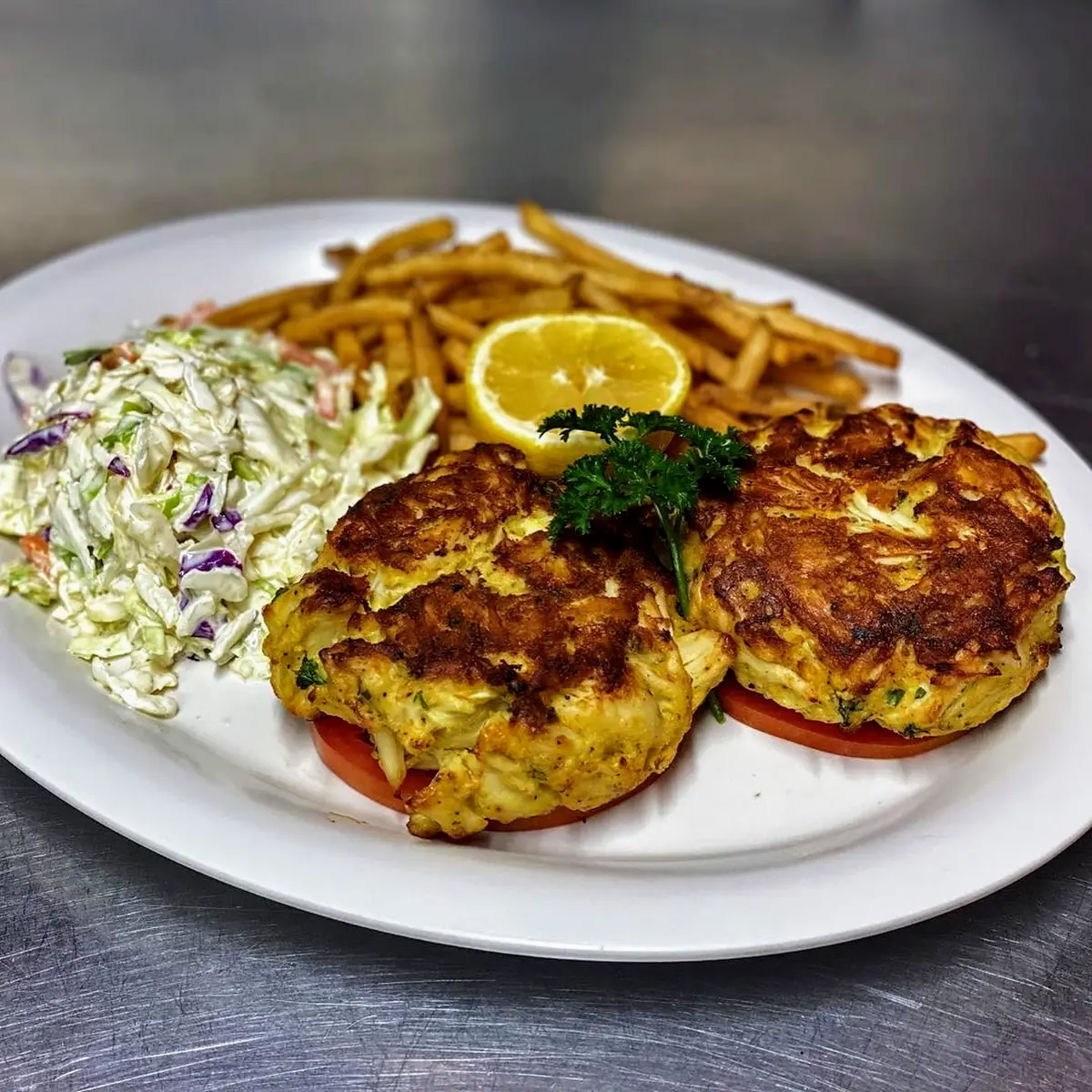 Crab Cake Sandwich