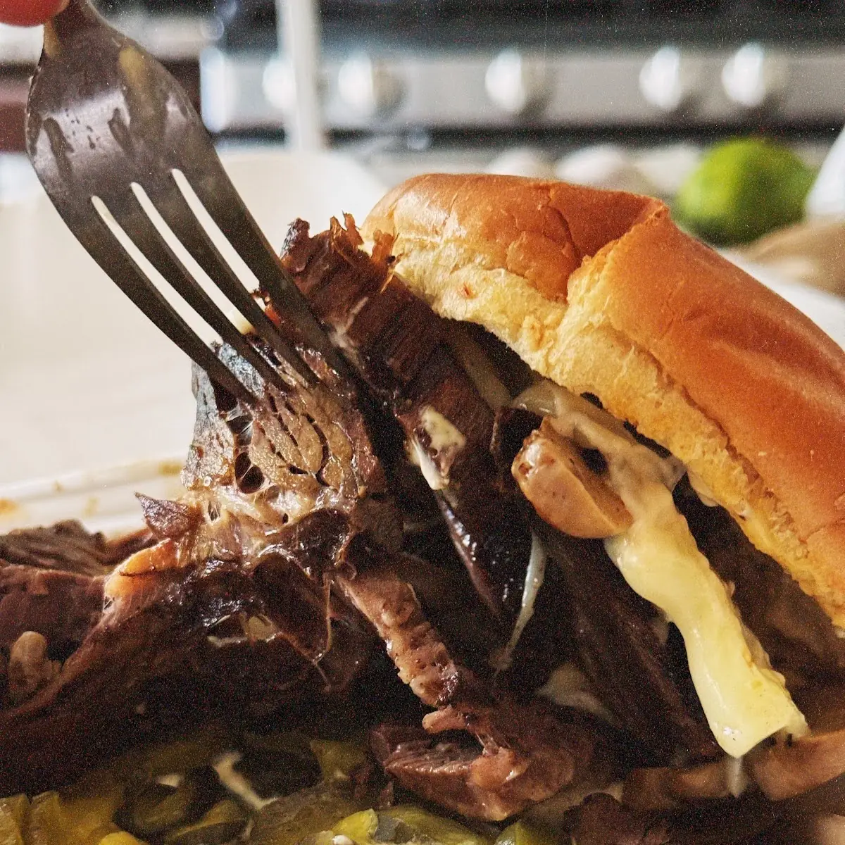 Smoked Beef Brisket Sandwich