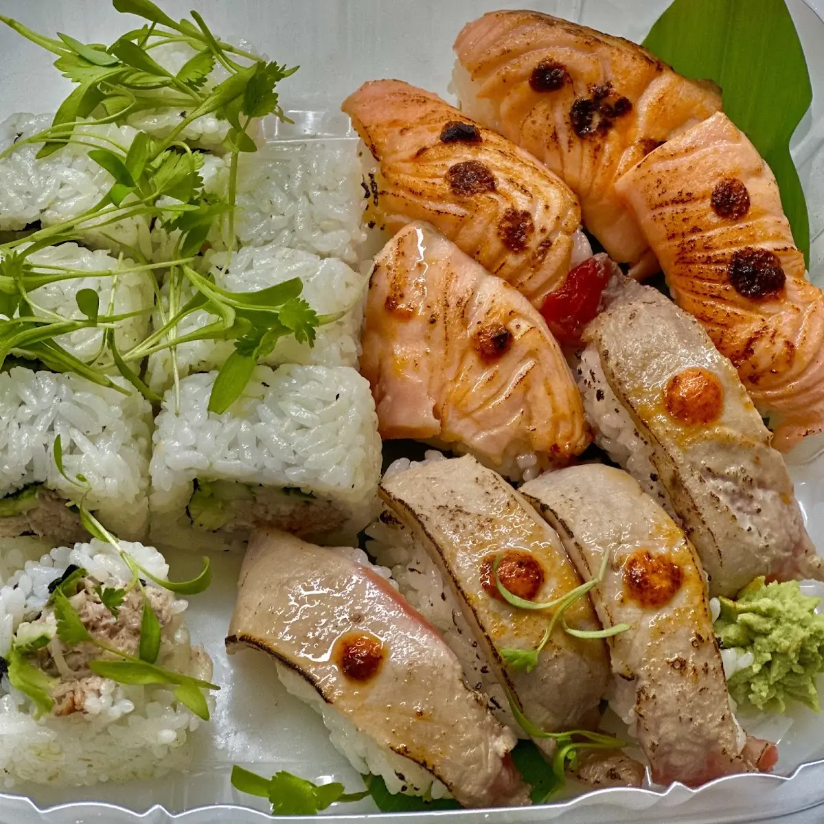 Nigiri and California Roll