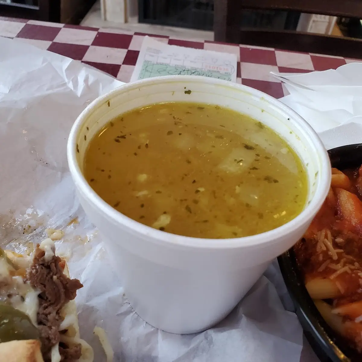 16 oz. Broth of Chicken Noodle Soup