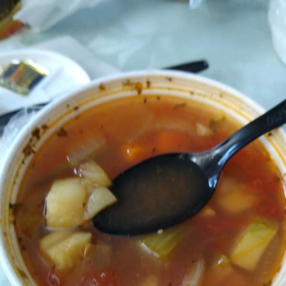 32 oz. Broth of Chicken Tortellini Soup