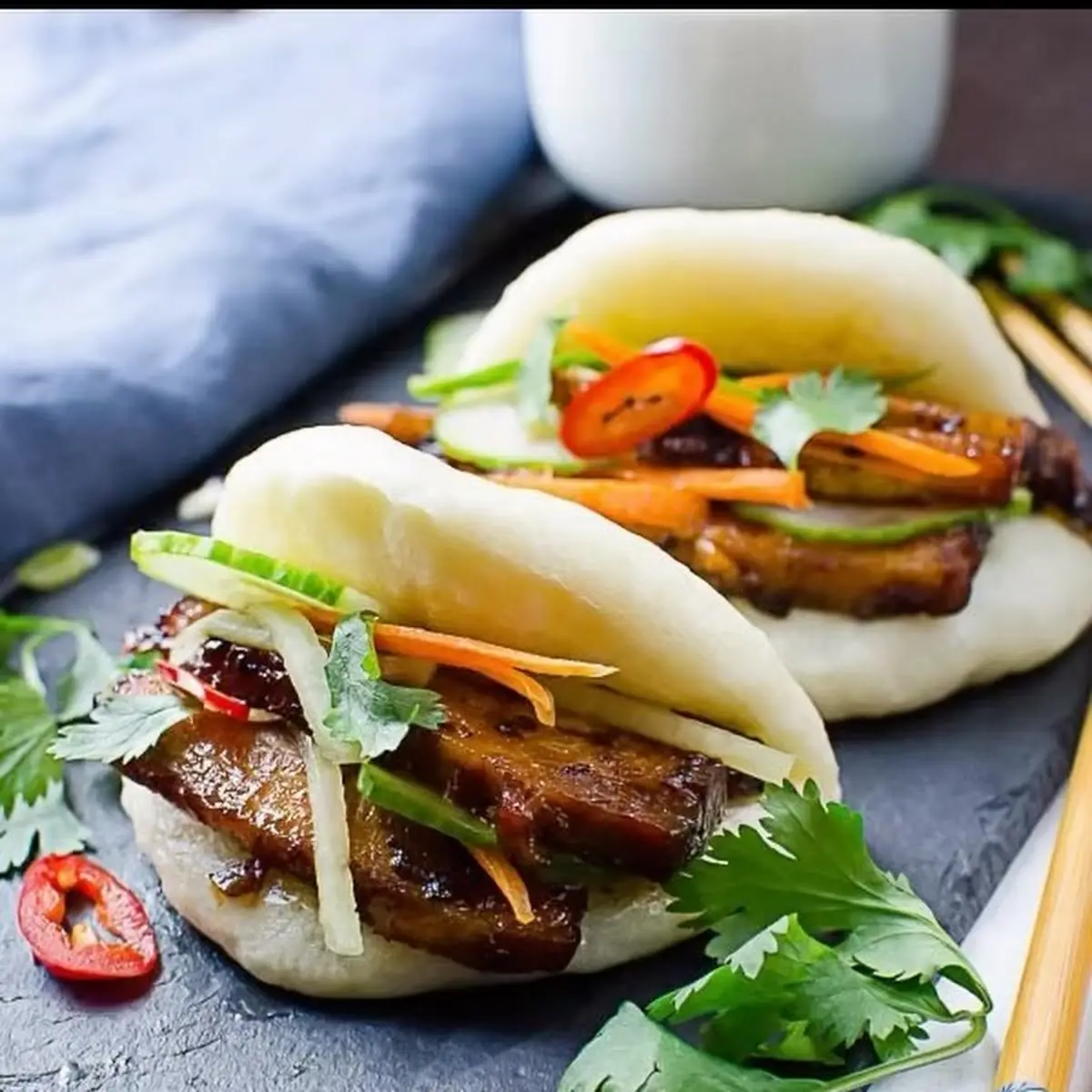 Shrimp Bao Bombs
