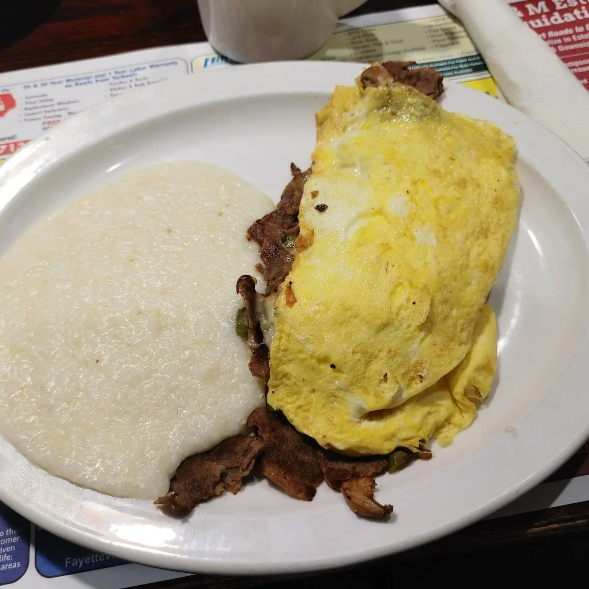Philly Cheesesteak Omelette