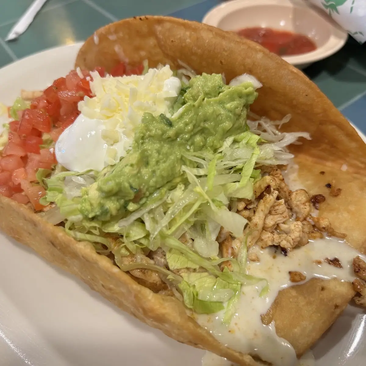 Fajita Taco Salad Chicken