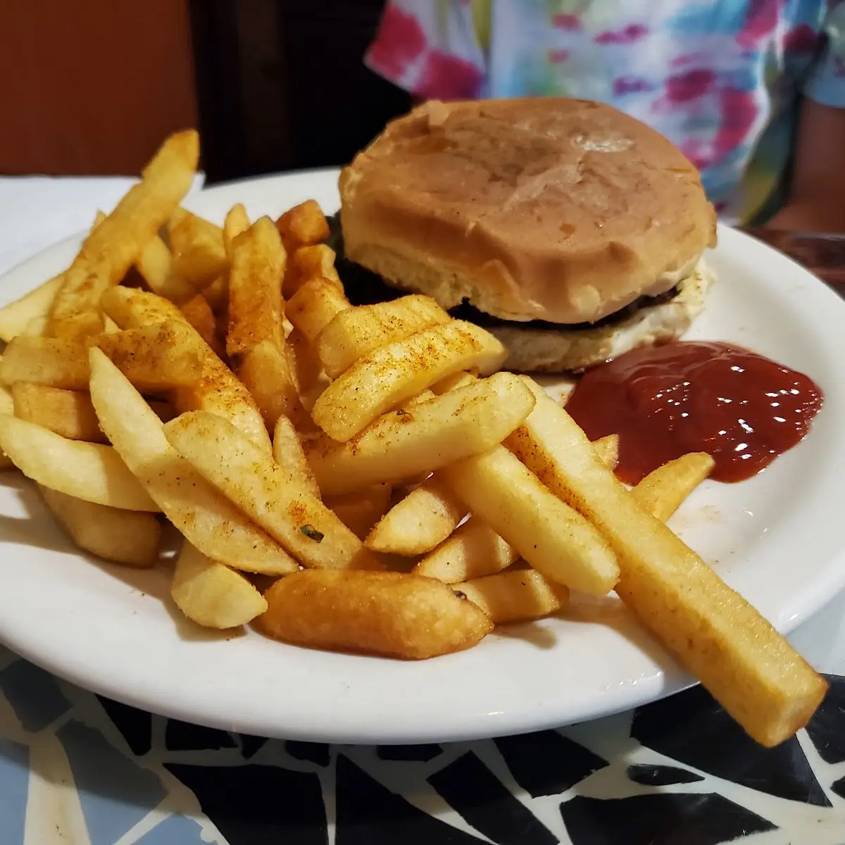 Kids' Cheeseburger and Fries