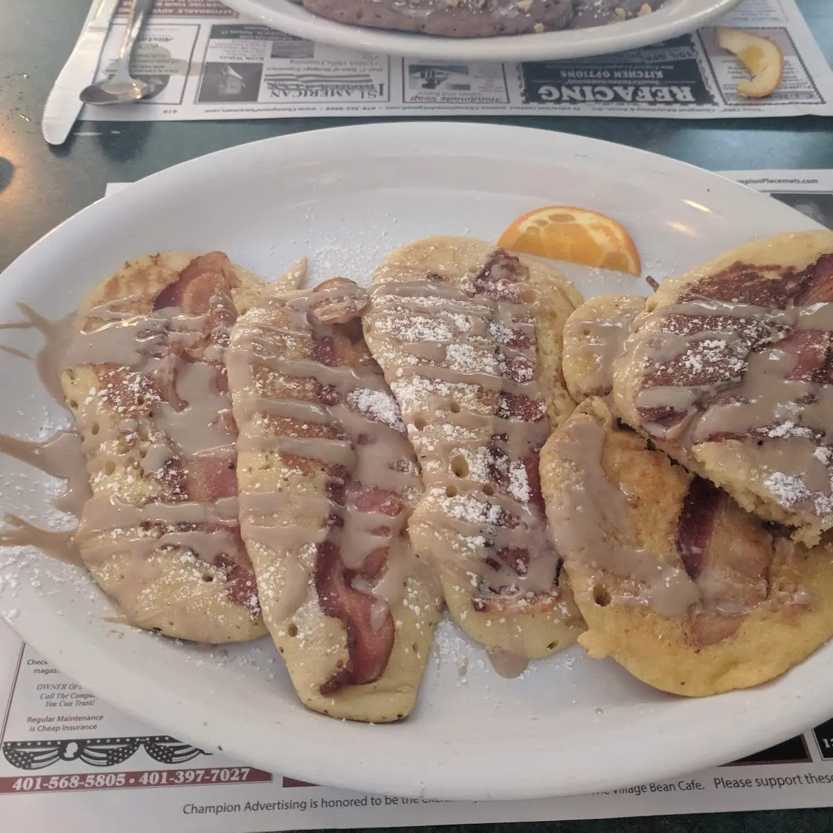 Maple Bacon Pancake Strips
