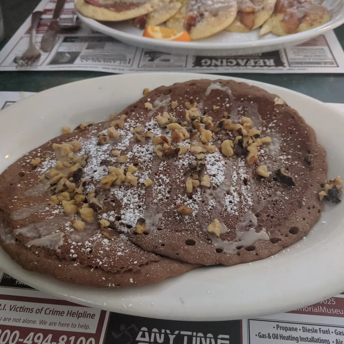 Maple Walnut Pancakes