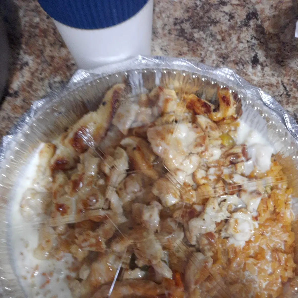 Chicken Rice with Cheese