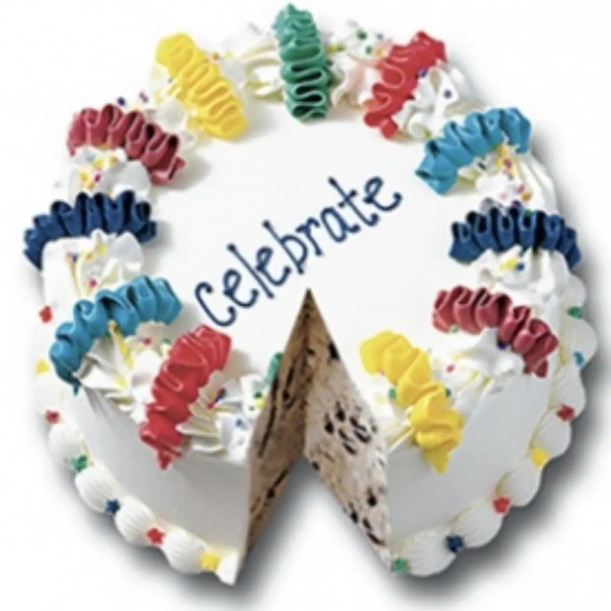 Celebration 9 Round Cake