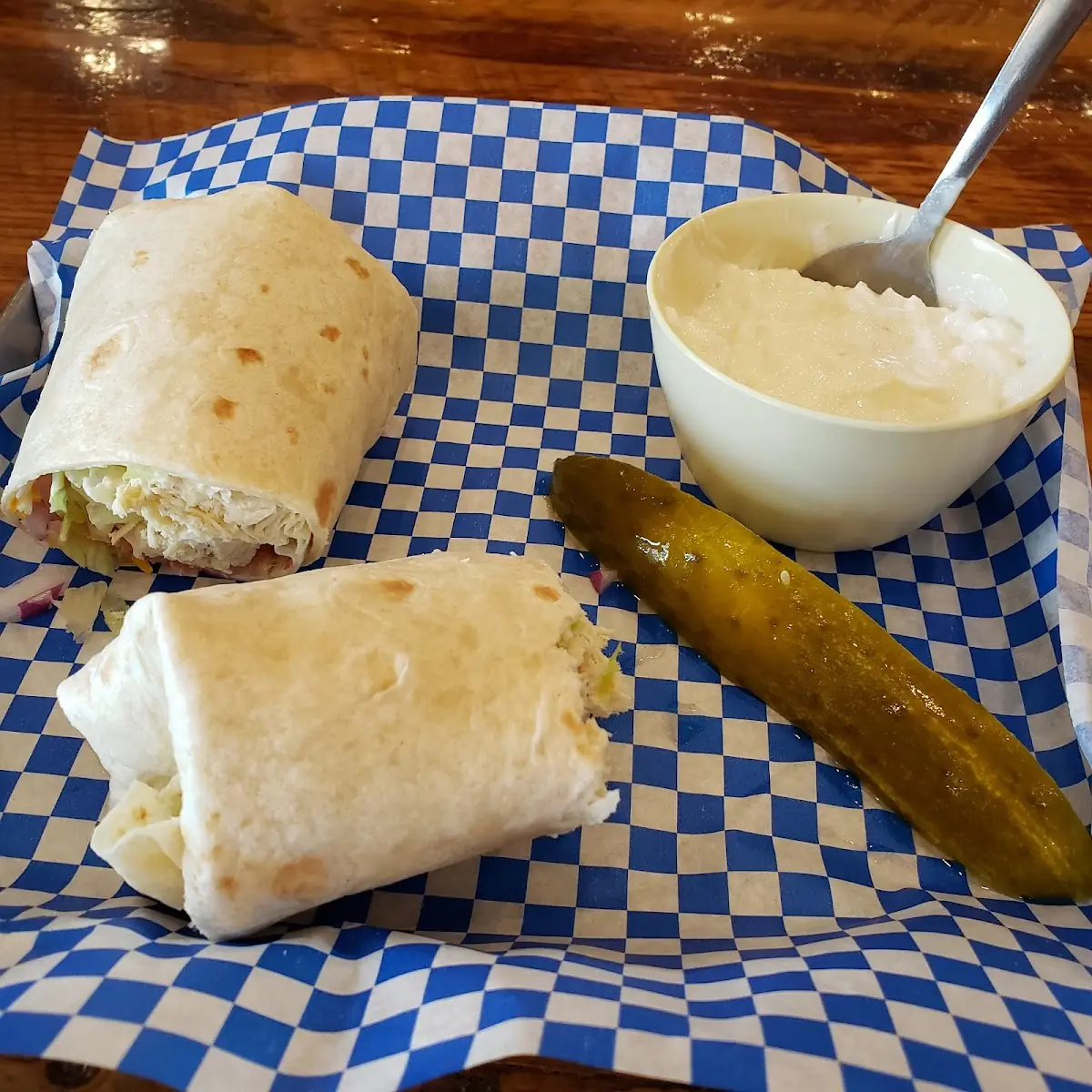 Bacon Ranch Chicken Wrap
