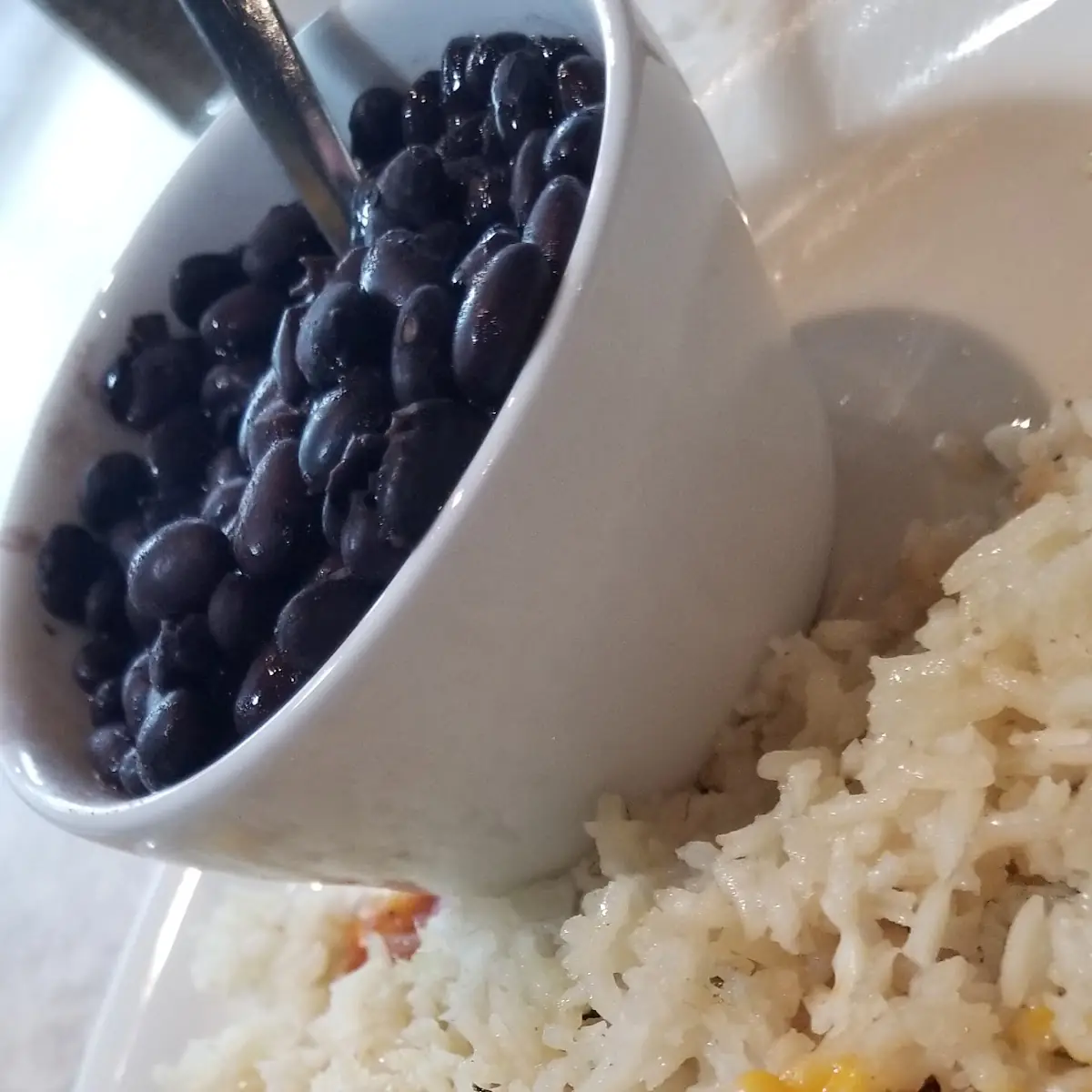 Enchilada Black Beans & Cilantro Line Rice