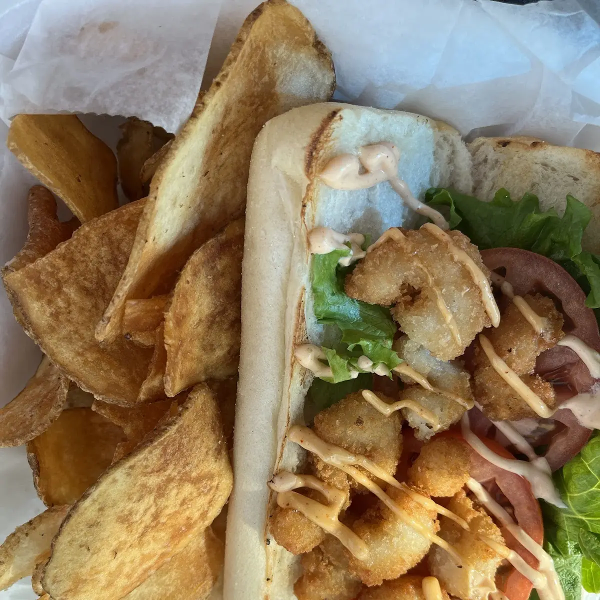 Fried Shrimp PO'Boy