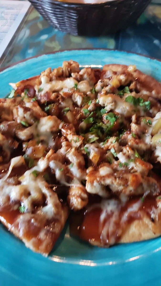 Hawaiian Chicken BBQ Flatbread