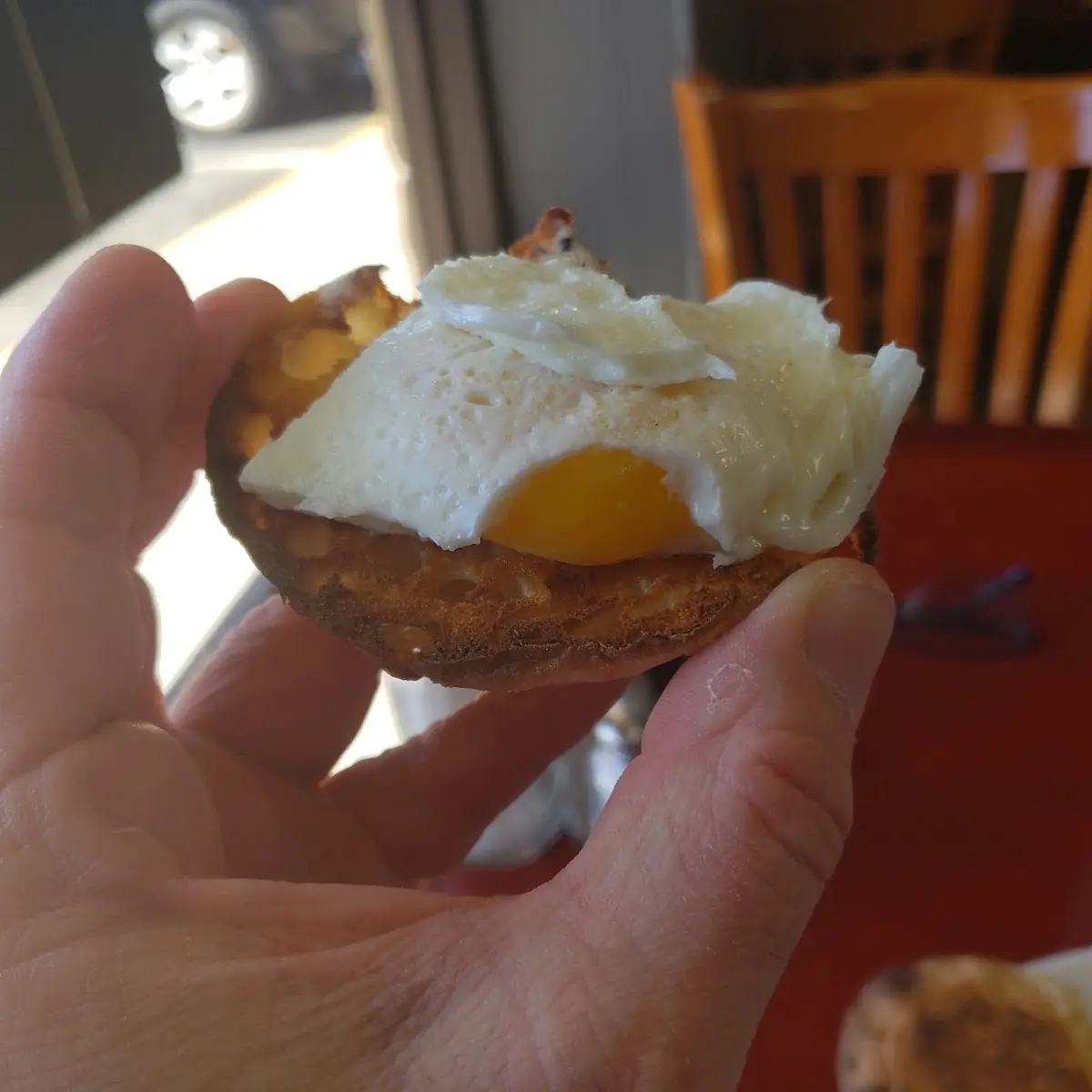 Egg on an English Muffin