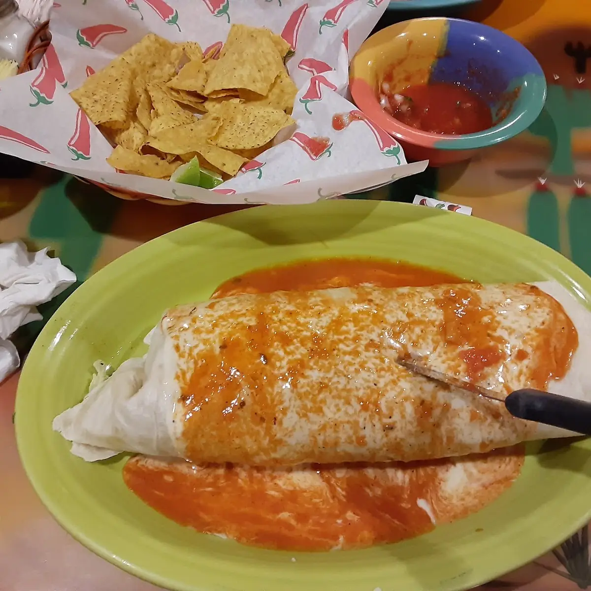 Big Chicken Burrito