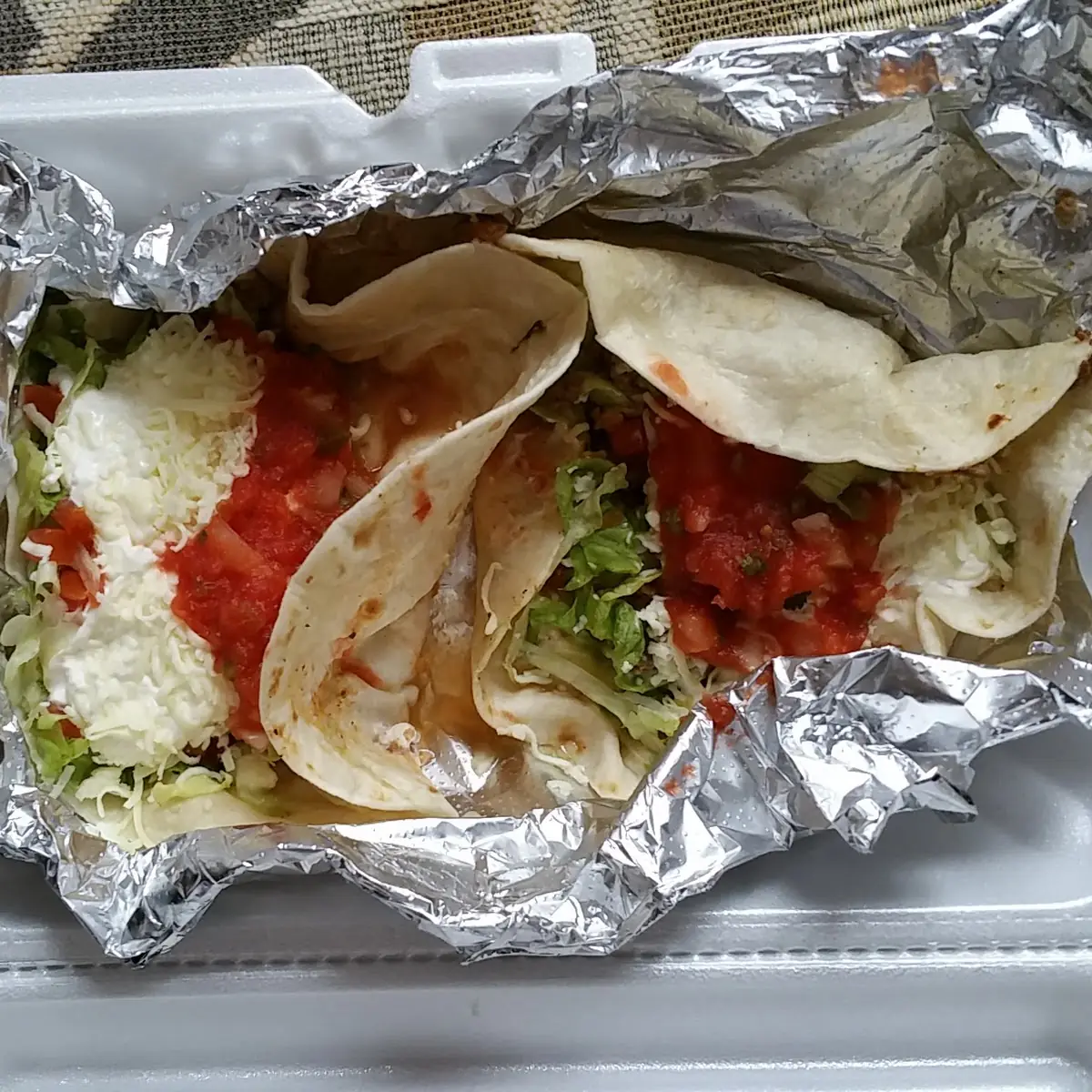 Soft Shell Beef Tacos