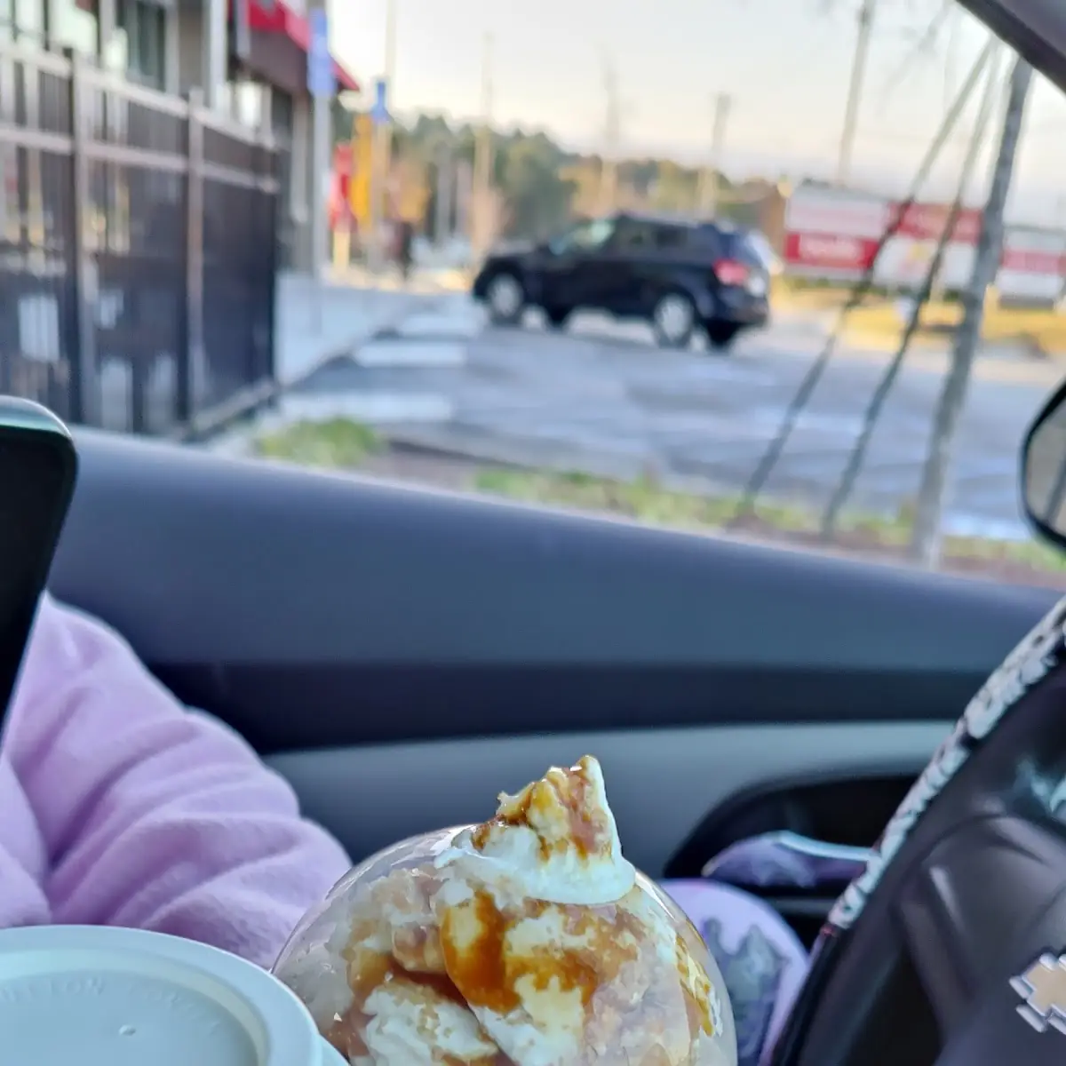 Caramel Ribbon Crunch Iced