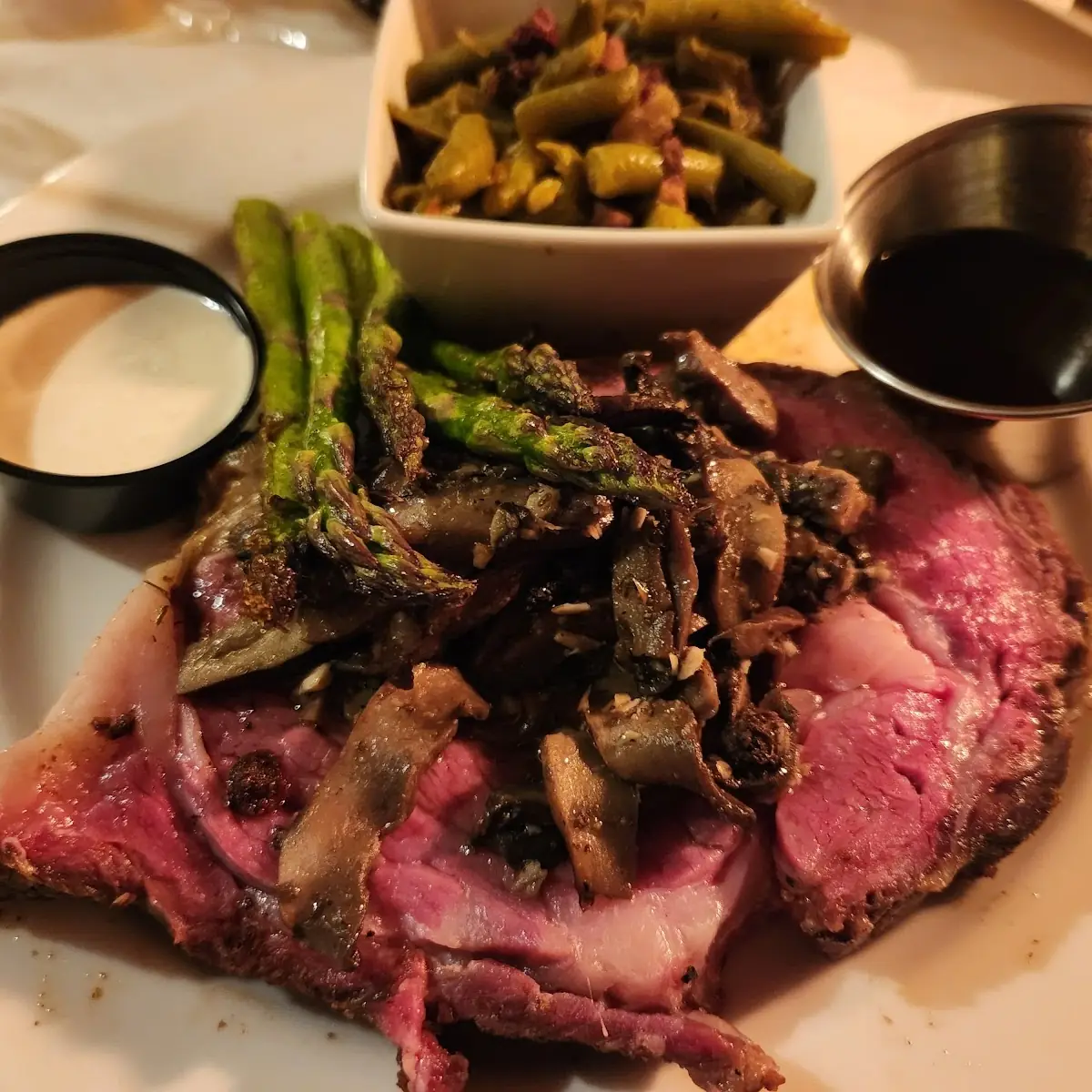Prime Ribeye Steak Dinner