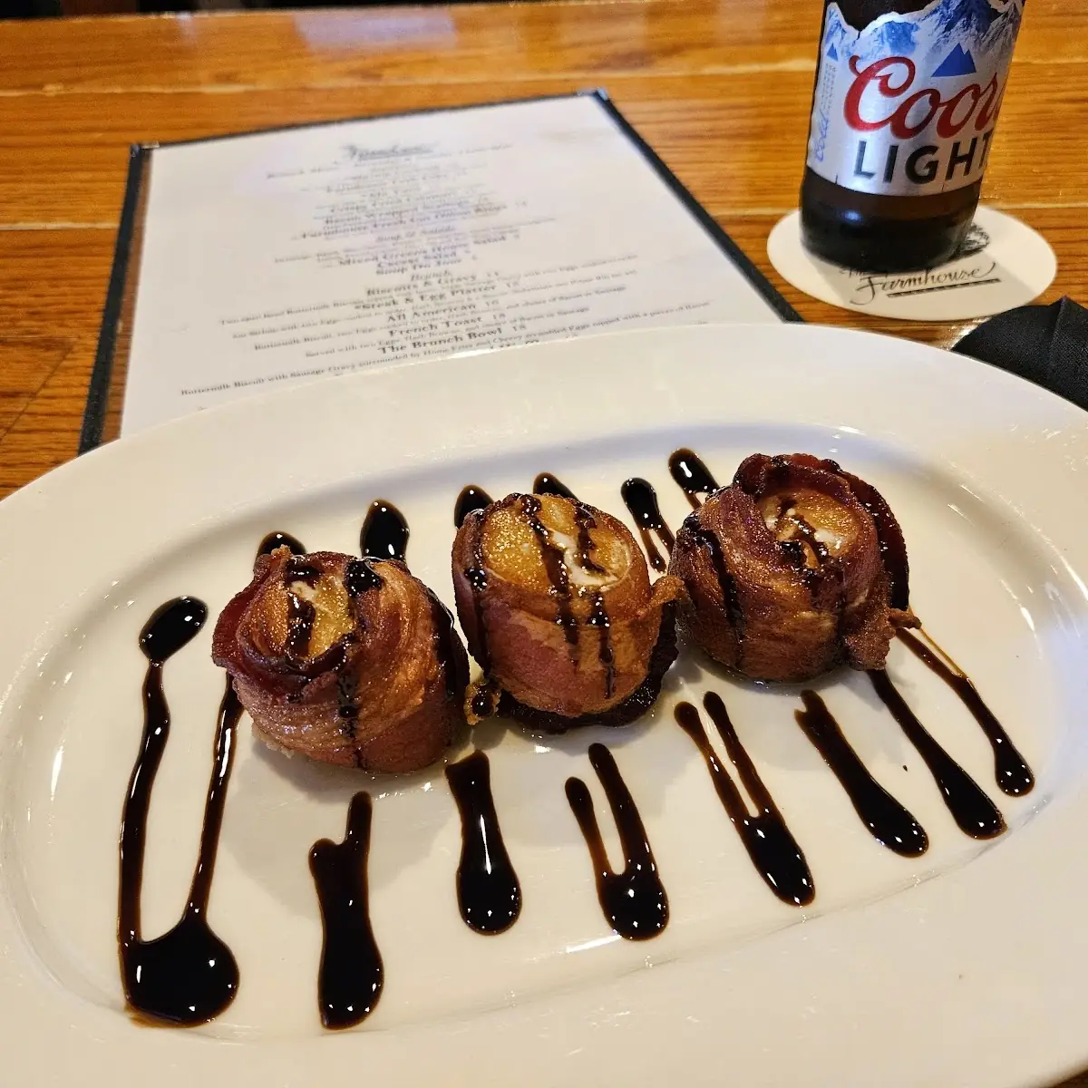 Scallops Wrapped in Bacon