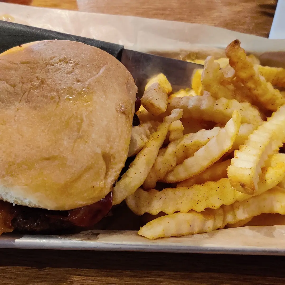 Peanut Butter and Bacon Cheeseburger