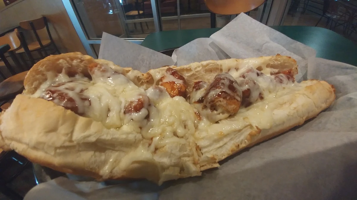 Chicken Parmesan Sub with BBQ Sauce