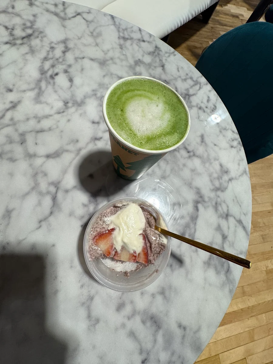 Strawberry Cream Matcha