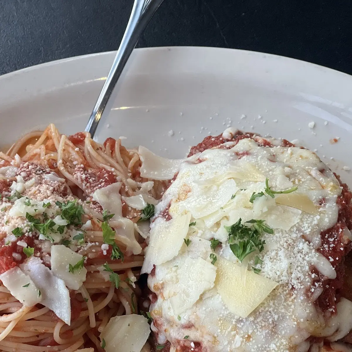 Chicken or Veal Parmesan