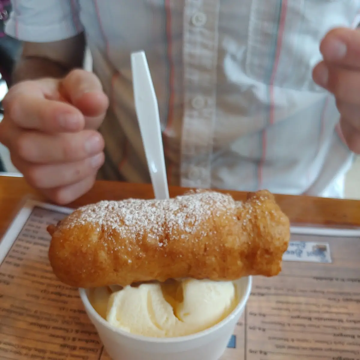 Deep Fried Ice Cream